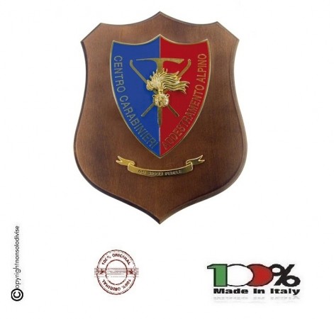 Crest Carabinieri Addestramento Alpino Prodotto Ufficiale Italiano Giemme Art. C81