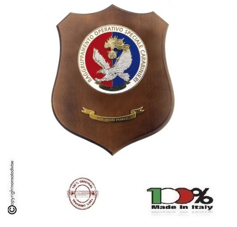 Crest Carabinieri R.O.S. Raggruppamento  Operazioni Speciale Prodotto Ufficiale Italiano Giemme Art. C95