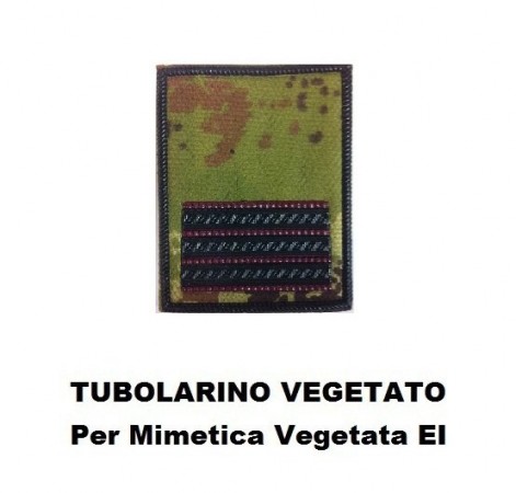 Gradi Tubolarini Vegetati Esercito Italiano Maresciallo Aiutante Art. TUB-MA