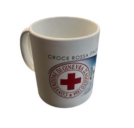 Tazza Mug Croce Rossa Italiana Convenzione in Ceramica Prodotto Ufficiale Art. 38018003