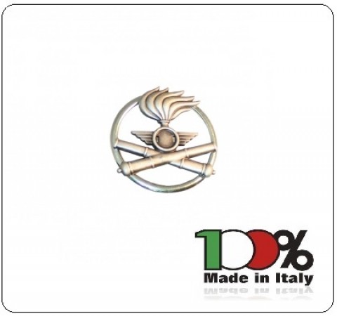 Fregio Basco Metallo Artiglieria Contraerea Esercito Italiano  Art.NSD-F-37