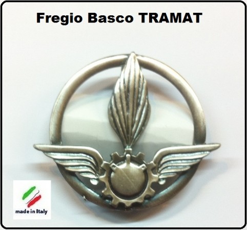 Fregio Basco MetalloTramat E.I. Esercito Italiano Art.NSD-F-15