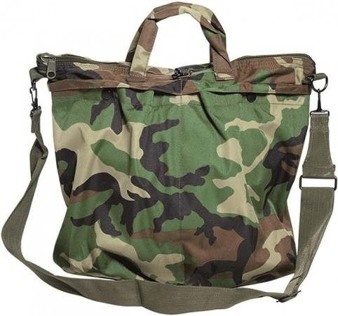 Borsa Sacca Zaino Portacasco Porta Casco Porta PC Porta Antiproiettile Woodland Esercito Italiano Marina Militare Aeronautica Mil-Tec Art. 13826020