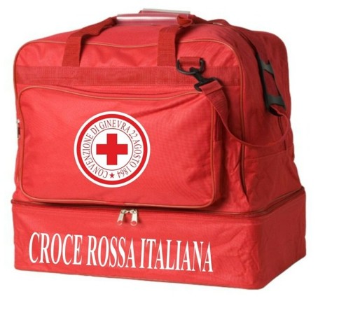 Borsone Sportivo con Stampe Vigili del Fuoco Ideale Come Regalo ed da Intervento Art. 9322-CRI