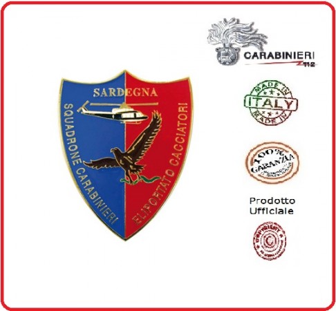 Spilla Distintivo Carabinieri Squadrone Carabinieri Eliportato Cacciatori Prodotto Ufficiale Italiano Art.C158