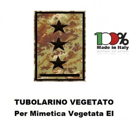 Gradi Tubolarini Vegetati Esercito Italiano Primo Capitano Art. TUB-C1