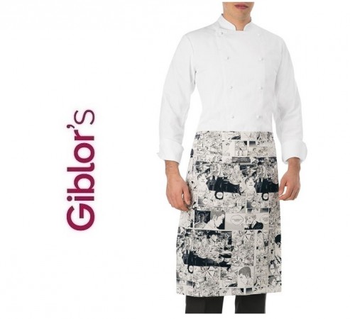 Grembiule Falda 70x70 Cuochi Chef Zagabria Fumetto  Giblor's Italia Art.16P08H480