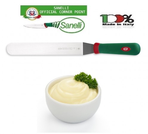 Linea Premana Professional Spatola Cuoco Piegata cm 27 Sanelli Italia Art. 373627 