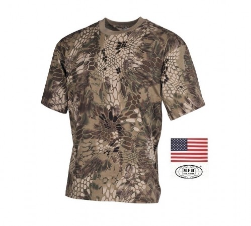 T-shirt Maglia Maglietta Girocollo Militare Manica Corta Serpente Halbarm snake FG  Art. 00105O