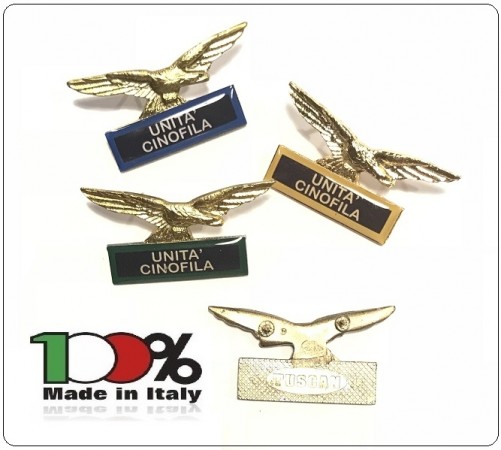 Spilla Aquila Distintivo Di Specialità GG Unità Cinofila Art.718-U.C.
