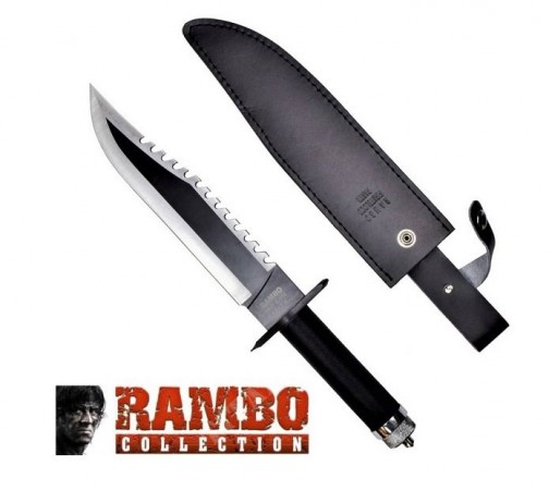Coltello Sopravvivenza Multiuso con Fodero Rambo First Blood Parte II Art. RM-H2