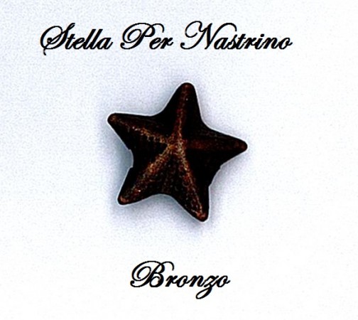 Stella Micro per Nastrini Bronzo Art.S-BRONZO