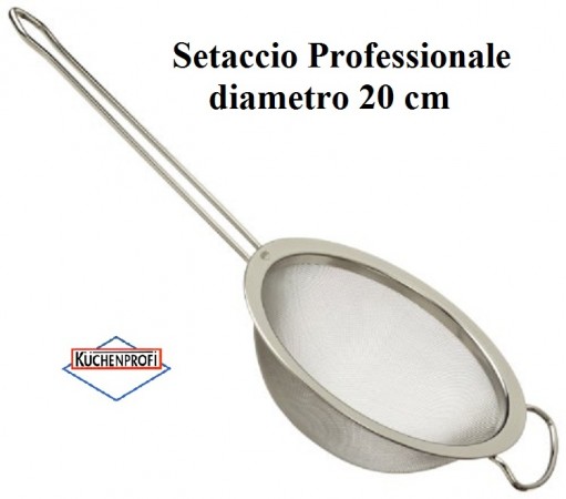 Settaccio Professionale Diametro cm 20  Kuchenprofi Art.1109002820