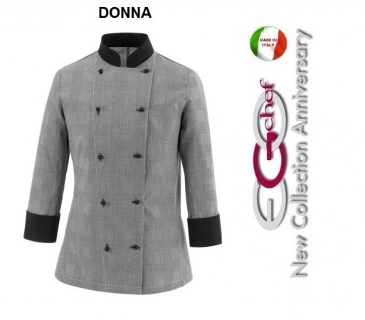 Giacca Cuoco Donna Celine Ego Chef Italia Art.1007058C