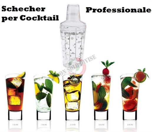 CASABLANCA Shaker per Cocktail Westmark Made in Germany Art.WE 6289