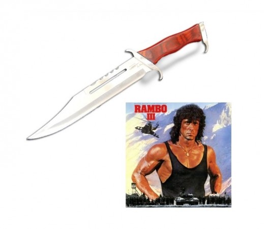 Coltello da Sopravvivenza Combattimento Multiuso Coltello Rambo III Tre RAMBO-III  Art. RM-H3