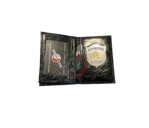 Portafoglio Portadocumenti Nero Placca Fissa SERVIZI FIDUCIARI OFFERTA LUSSO Art. LUSSO-FIDUCIARIA