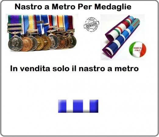 Nastro Militare a Metro Croce Al Merito Di Guerra Art.N-C-MG