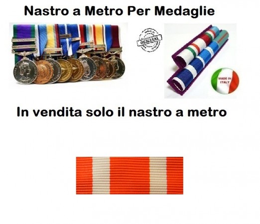 Nastro Militare a Metro Anzianità Ordine di Malta Militaresco Art.N-A.VV