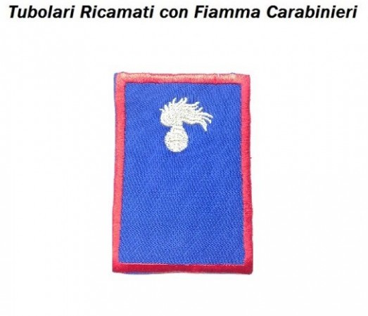 Gradi Tubolari Estivi Carabinieri Ricamati con Fiamma New Carabiniere non solo divise Art. CC-TA1