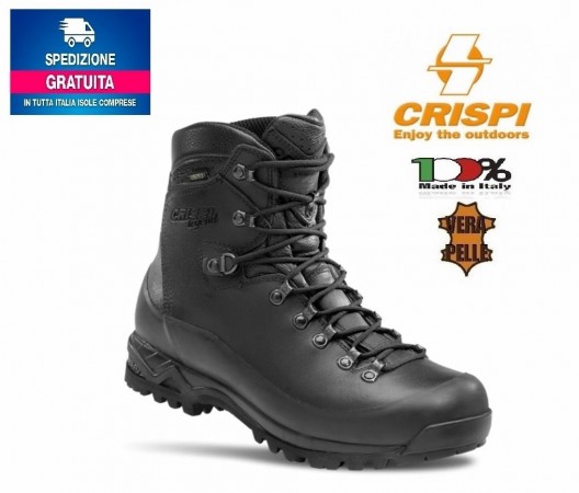 Anfibio Scarpe Scarponcino Crispi Nevada Smu GTX Military Polizia Carabinieri Guardie Giurate GPG IPS Art. NEVADA-SMU-GTX