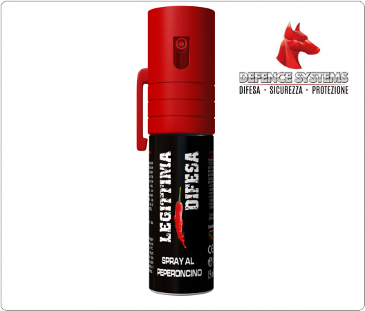 Spray Peperoncino Novità LEGITTIMA DIFESA Potentissimo Defend Sistem Libera Vendita  Art. 96100