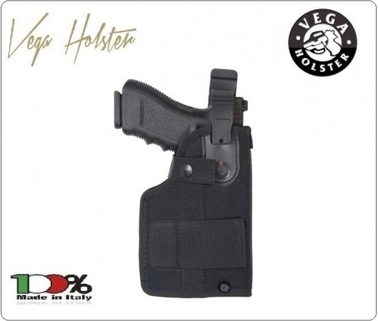 Fondina da Cintura in Cordura Vega Holster Italia Beretta Glock Polizia Vigilanza CC Art.LT2
