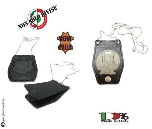 Portaplacca Porta Placca Porta Distintivo Doppio Uso Collo e Cintura Carabinieri Operativo Marca NSD PER POCHI GIORNI PREZZO OFFERTA  Art. NSD-PP-CC