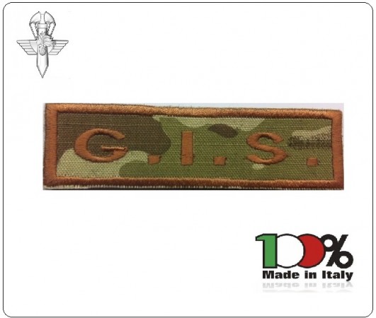 Patch Toppa con Velcro Carabinieri G.I.S. Modello Lineare  Art.GIS-16
