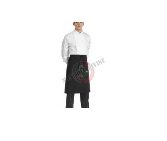 Grenbiule Falda Vita Con Tascone Nera 70x70 Ego Chef Italia Art.6101002C