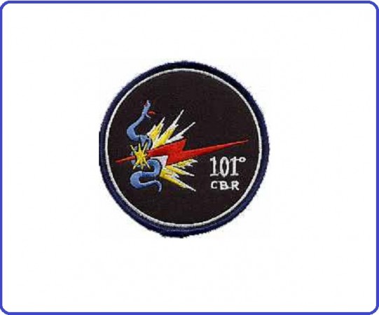 Patch Toppa Ricamata  101° CBR Aeronautica Militare Art.EU099