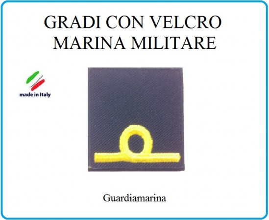 Grado a Velcro Giubbotto Navigazione Marina Militare Guardiamarina  Art.M-17