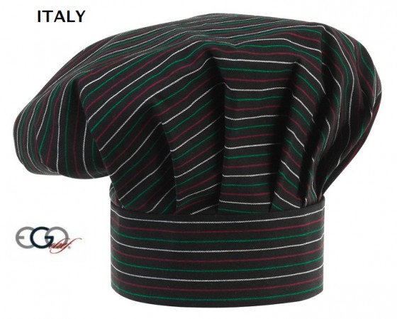 Cappello Professionale Cuoco EGO CHEF Italia ITALY Art. 660064