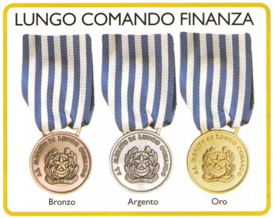 Medaglia Lungo Comando Guardia di finanza Art.Fav-27