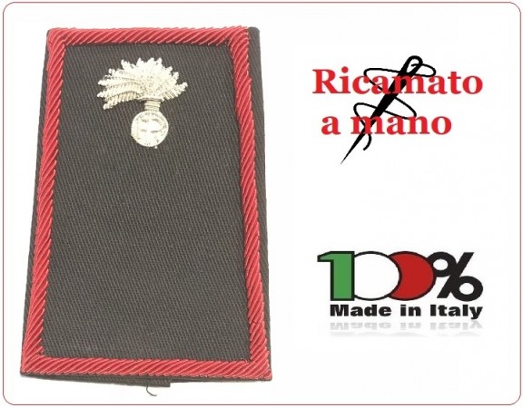 Gradi Tubolari Carabinieri Ricamati a Mano Canuttiglia New Carabiniere VENDITA RISERVATA  Art. CC-CAN-13