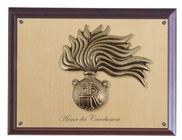 Quadro Crest Carabinieri Fiamma Prodotto Ufficiale Idea Regalo Art. 10186