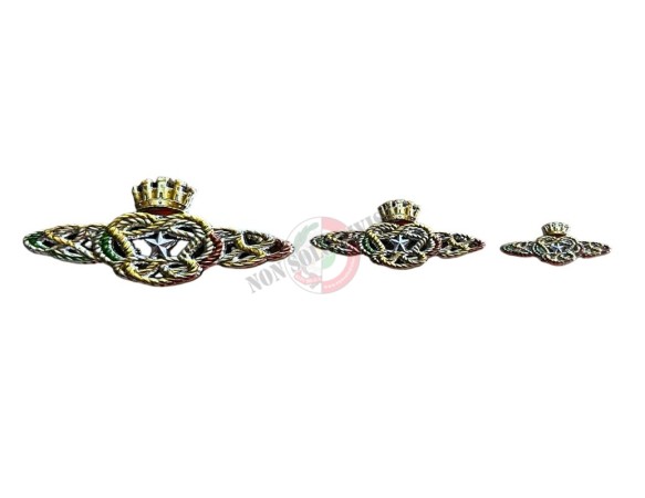 Distintivo d’onore per il Personale in Congedo Delle Forze Armate 3 Misure Spilla  8x3 Spilla  5x2 Pins 3x1.2 New Art. ONORE-3