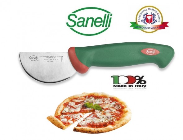 Linea Premana Professional Knife Coltello Pizza cm 8 Sanelli Italia Cuochi Chef Approvato dalla F.I.C. Federazione Italiana Cuochi  Art. 337608