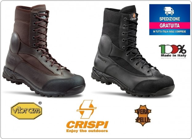 Anfibi Stivaletto Scarponcino Italian Boots Testa di Moro Marrone Crispi  Crispi® Leopard GTX® in