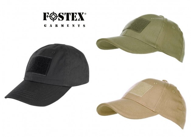 Cappello Baseball Cap Contractor Fostex Verde OD  Sabbia Nero Art. 215167