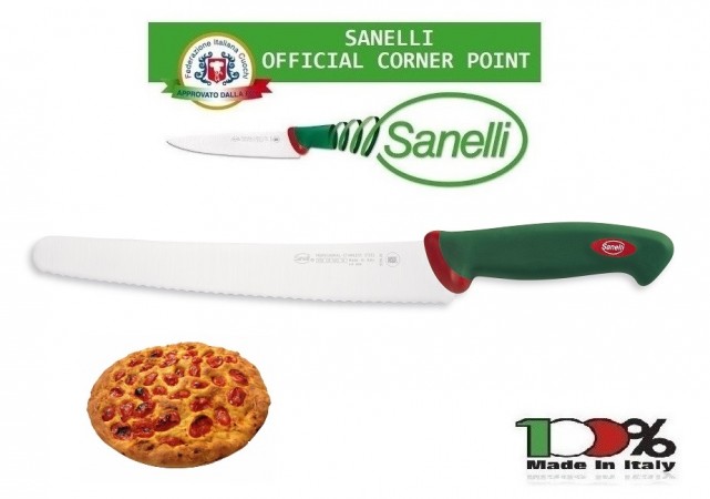 Linea Premana Professional Knife Cuochi Chef Panifici Coltello Pasticciere cm 26 Sanelli Italia Art. 303626 