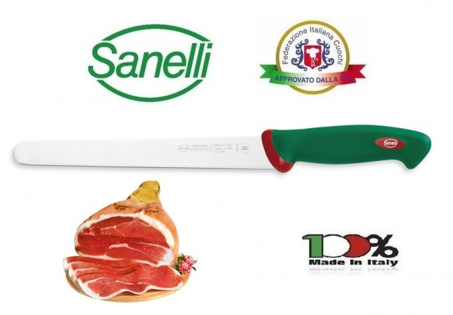 Linea Premana Professional Cuochi Chef Knife Coltello Prosciutto cm 24 Sanelli Italia  Art. 306624 