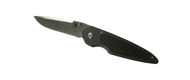 Coltello Serramanico SLIMCUT Alu Anthrazit G10 Solingen commercializzato da Fox Art. SC-104139 