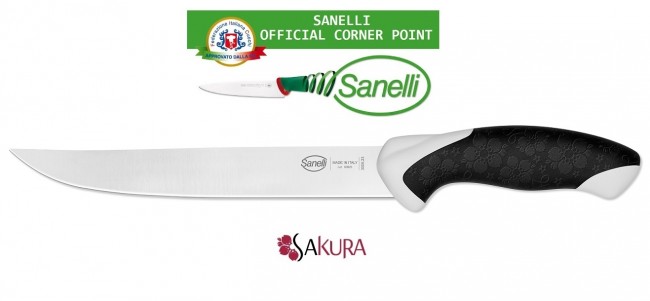 Linea Sakura Professional Knife Coltello Arrosto cm 23 Sanelli Italia Cuoco Chef Art. 300523
