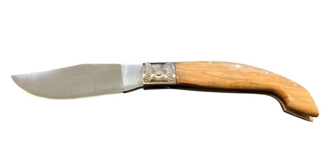 Coltello Serramanico Artigianale con Fodero Maru cm 18.50 cm Tipo Arburese Idea Regalo Art. AR-18-5