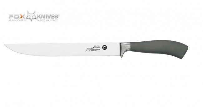 Coltello Forgiato Disosso Graphite Cuoco Chef Professionale FOX Maniago Italia OFFERTA Art 2005CM15