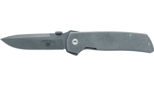 Coltello Serramanico Fox ATCF Original Gangster knife by Terzuola MagnaCut & Acid Titanium Art. FX-ATC-OG1 