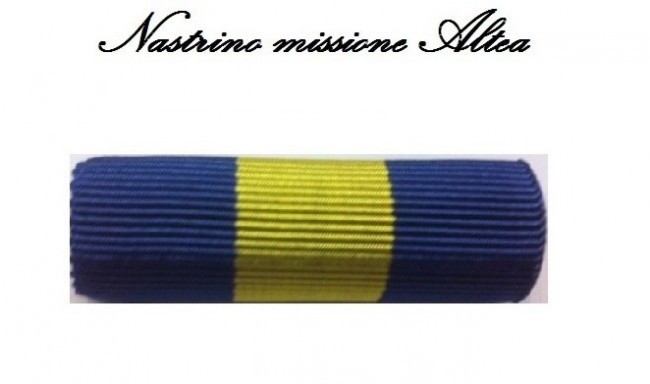 Nastrino Bombato Missione Althea  Multinational Task Force Art. NSD+CCA