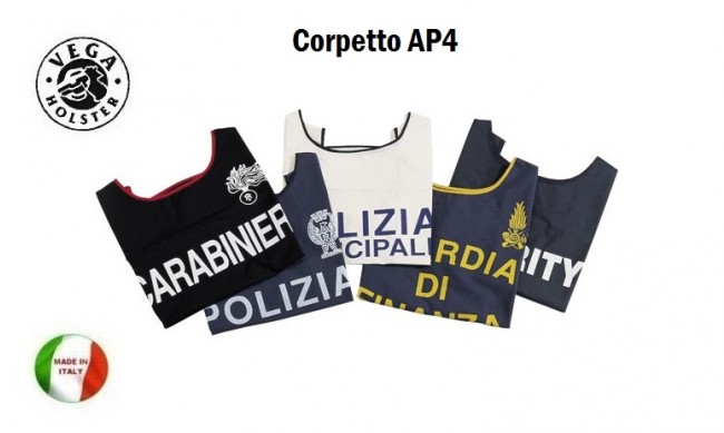 Pettorina - Corpetto - Fratino - Gilet - Protezione Civile Polizia di Stato Carabinieri Security Art. AP4PC