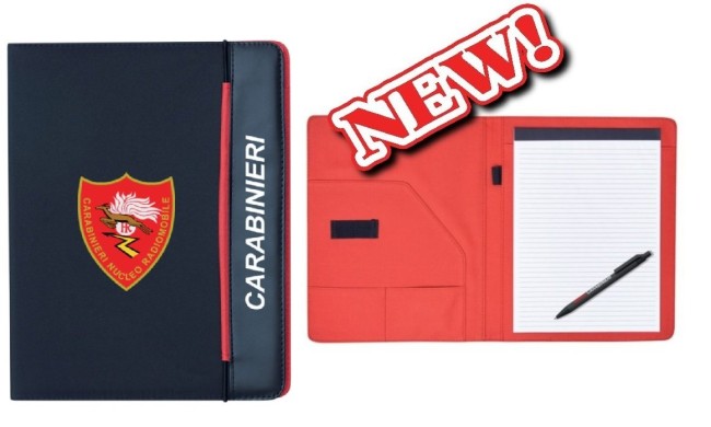 Portablocco Porta verbali DOCK Radiomobile Carabinieri Riga Rossa ROS GIS NAS Art. 10741-NEW